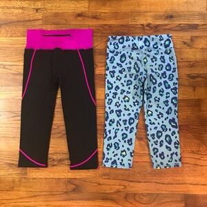 Girls Bottoms Leggings Pants 2 Pc Bundle
Athletic Activewear Dance Gymnastics